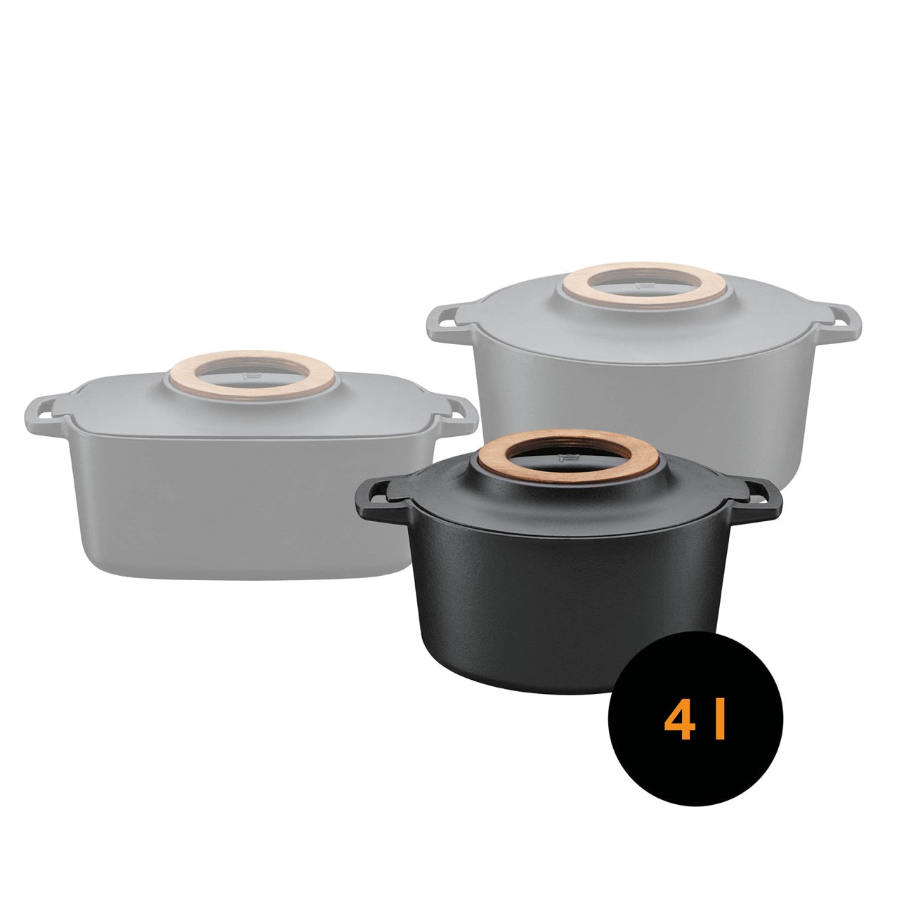Norden Cast Iron Pot, 4L