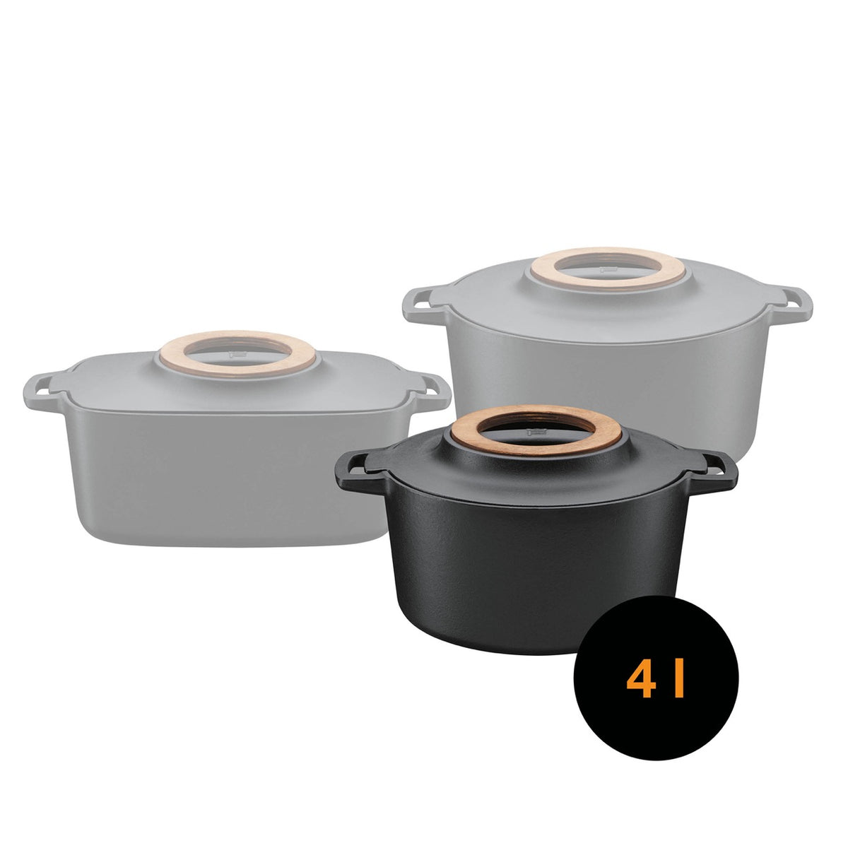 Norden Cast Iron Pot, 4L