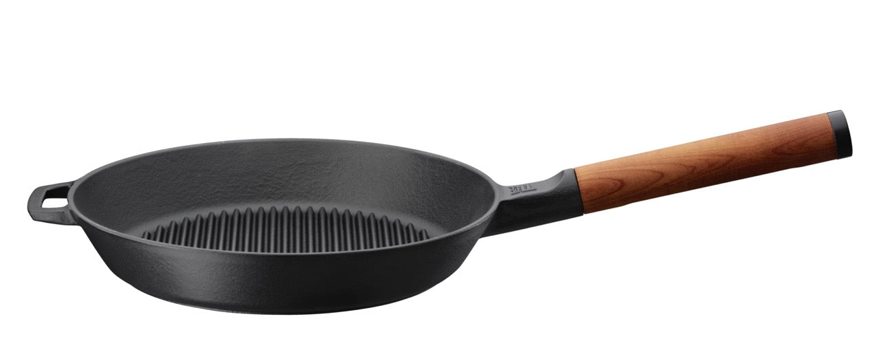 Norden Cast Iron Grill Pan, 10.24"