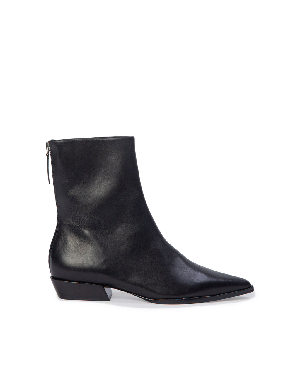 Esme 30 Boot in Black Leather