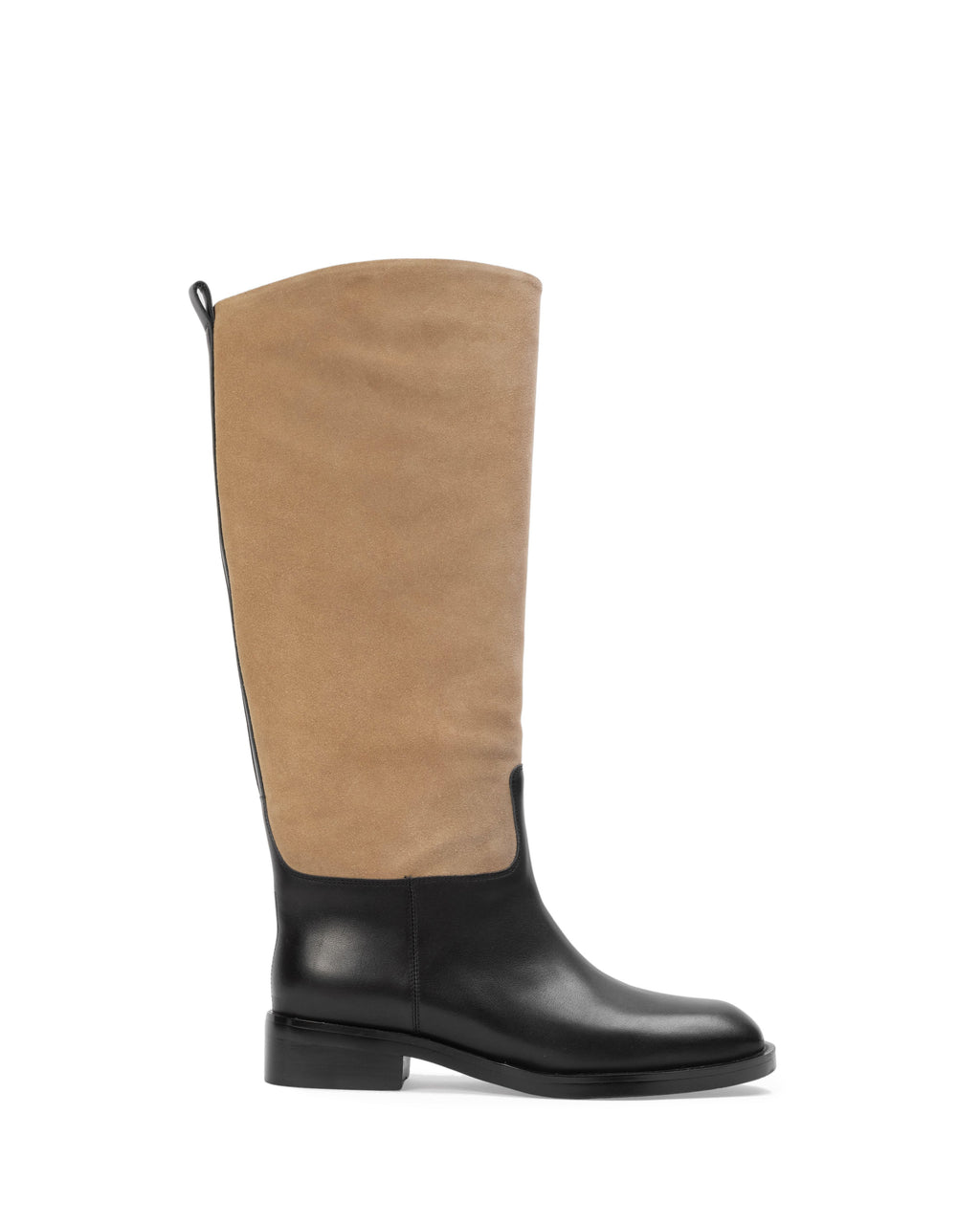 Pace 40 Boot in Latte Suede / Black Leather