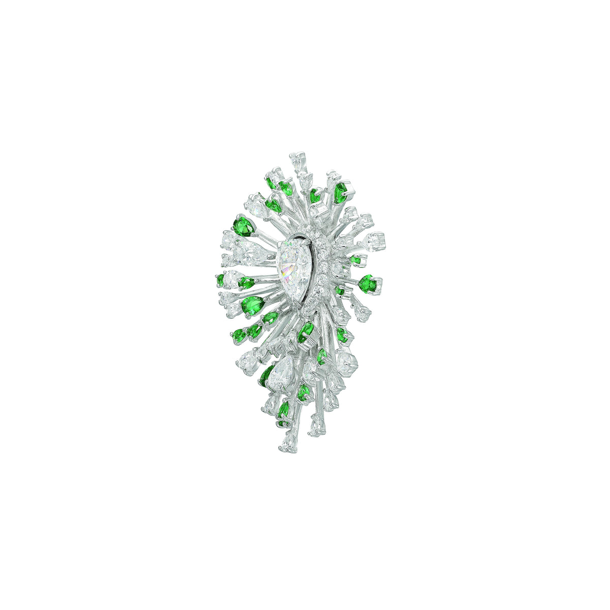 Emerald Mycelia Earrings