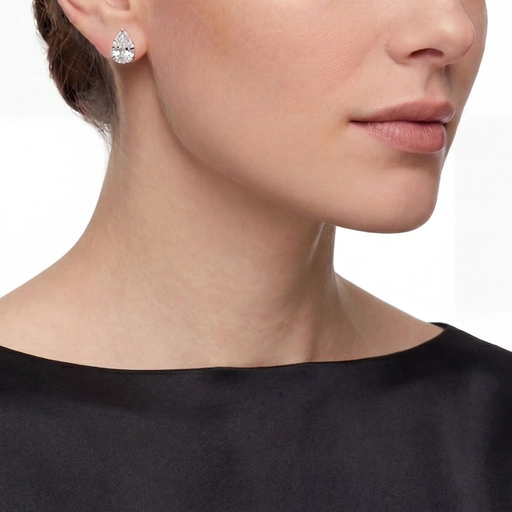Cyclamen Pearl Earrings