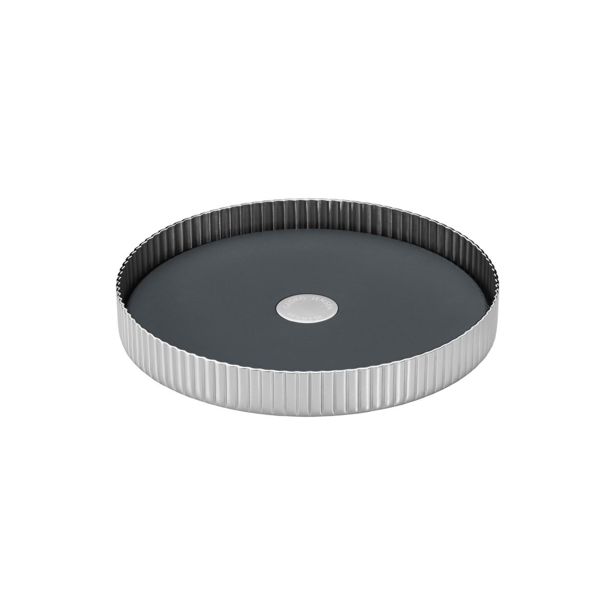 Bernadotte Wine Coaster in Stainless Steel Mirror & Silicone
