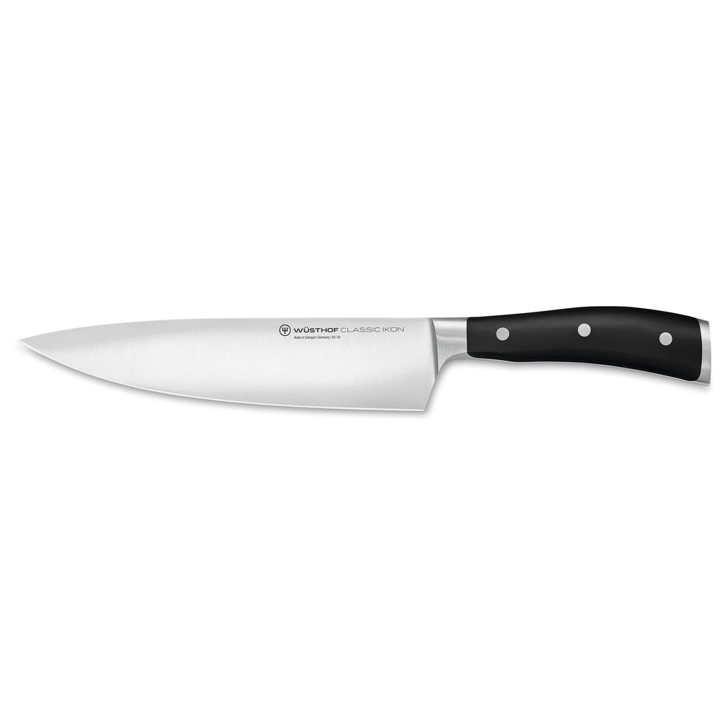 8" Classic Ikon Chef's Knife in Black