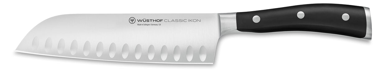 7" Classic Ikon Hollow Edge Santoku