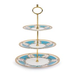 Coat of Arms 3 Tier Cake Stand