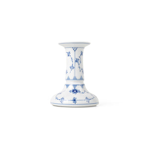 Blue Fluted Plain Candle Holder