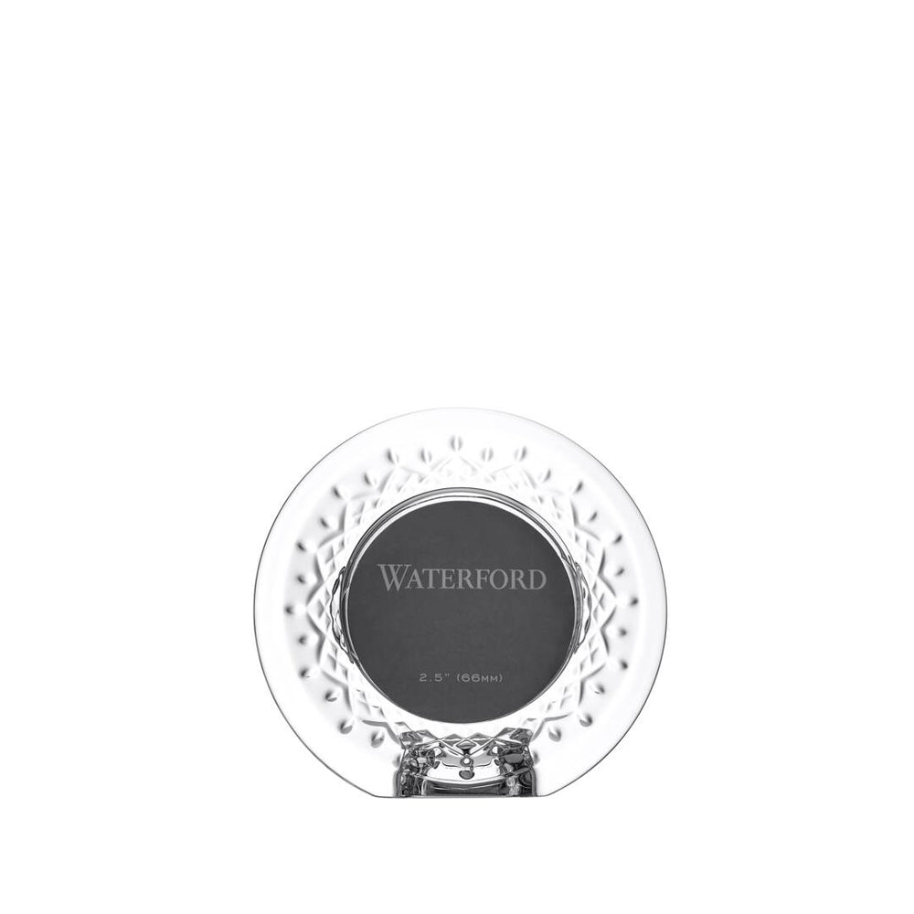 Giftology Lismore Round Mini Frame, Purple Box