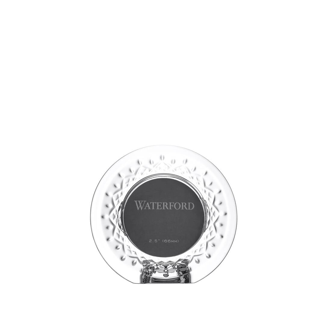 Giftology Lismore Round Mini Frame, Purple Box