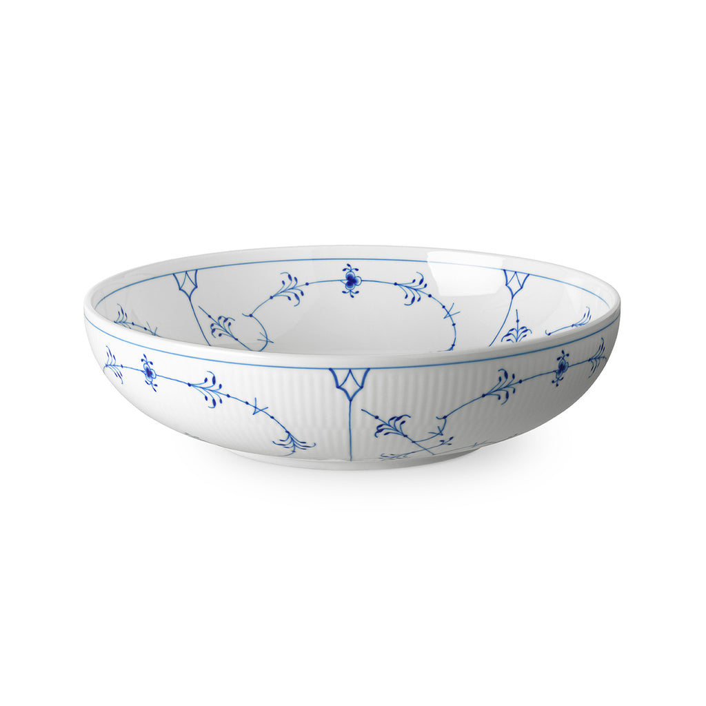 Blue Fluted Plain Bowl 2.4L