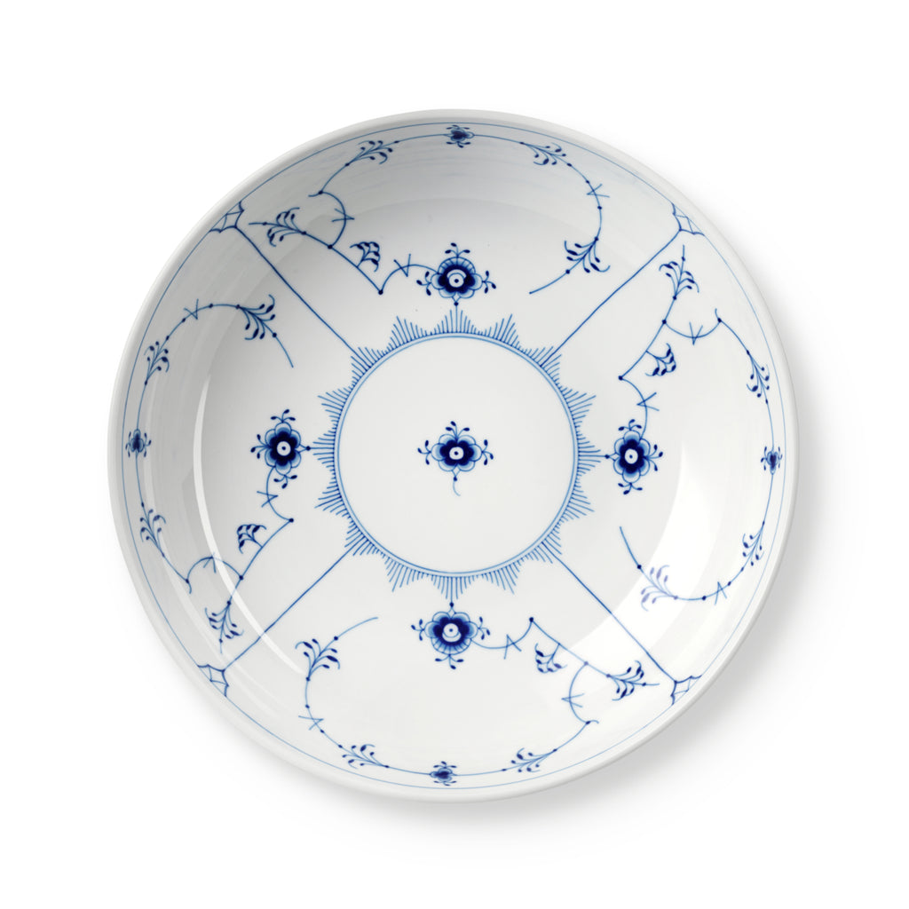 Blue Fluted Plain Bowl 2.4L