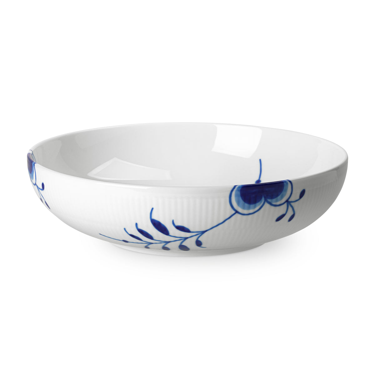 Blue Fluted Mega Bowl 2.4L