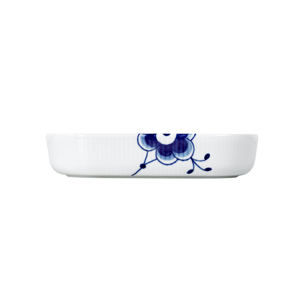Blue Fluted Mega Square Ovenware 10 X 10"