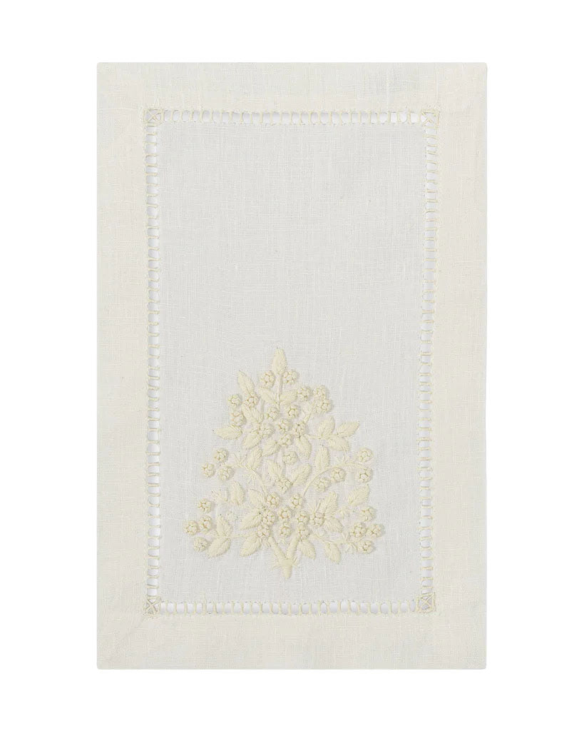 Jardin Monochrome Cocktail Napkin Set in Six Colors