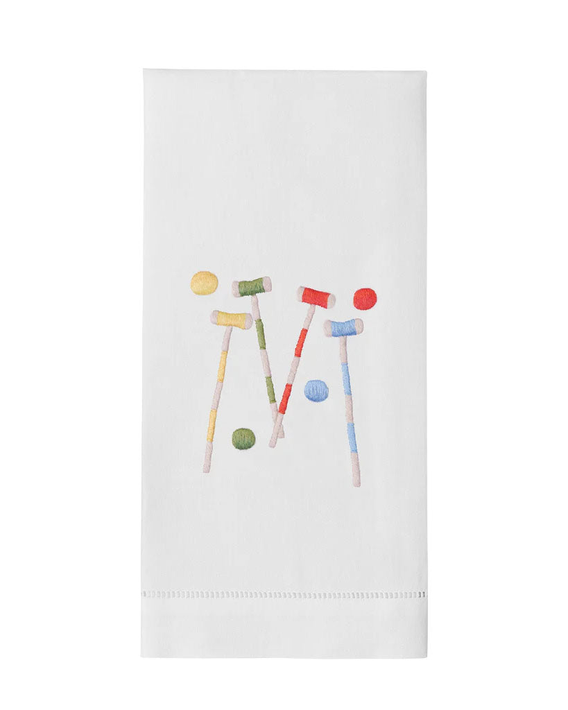 Croquet Hand Towel