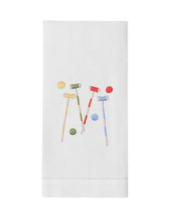 Croquet Hand Towel