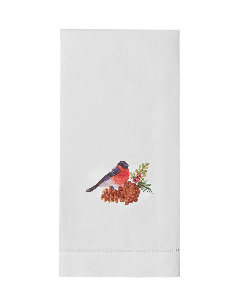 Henry Handwork Pinecone Bird Towel - Thumbnail 5
