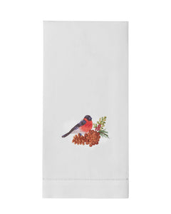 Pinecone Bird Hand Towel