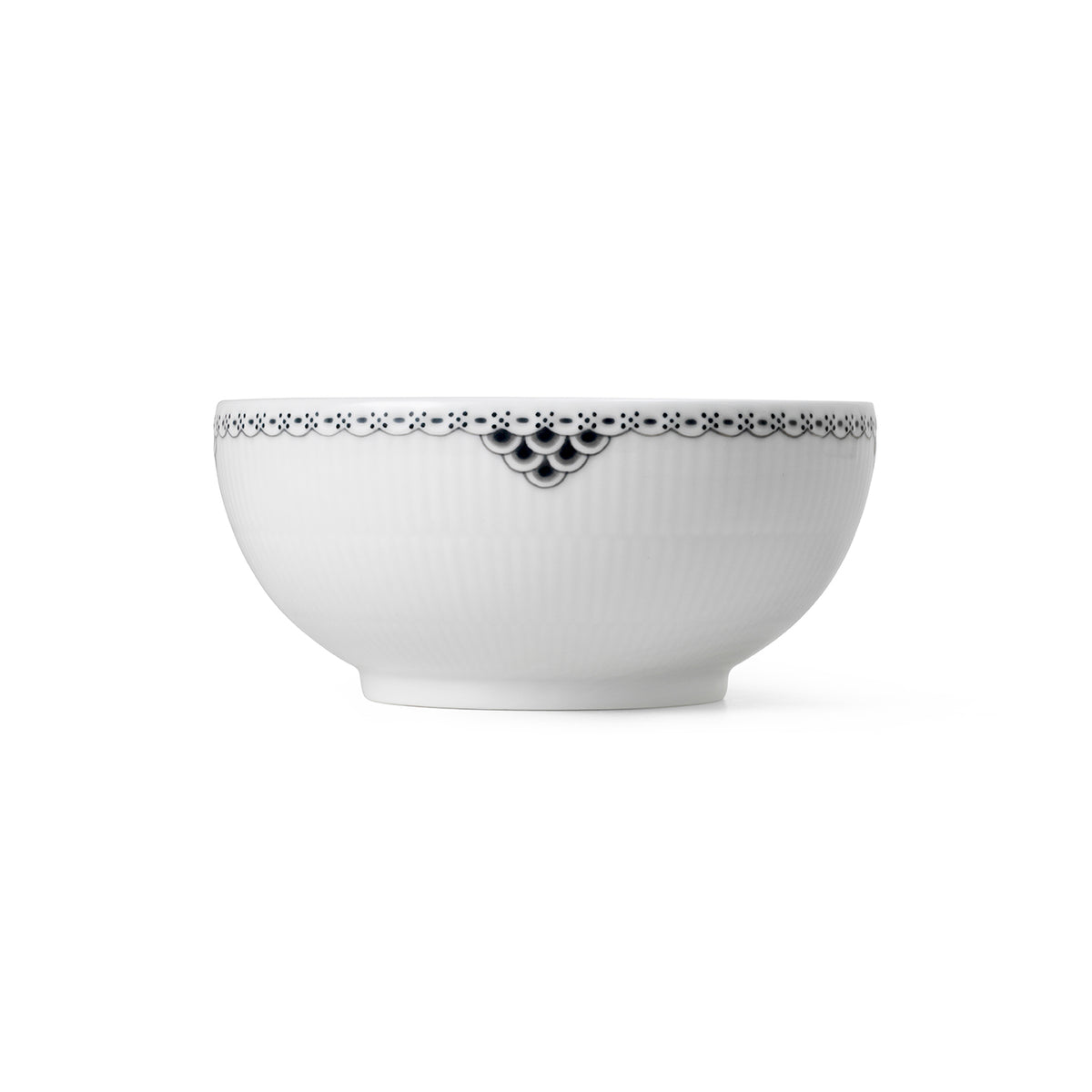 Black Lace Bowl 1Qt