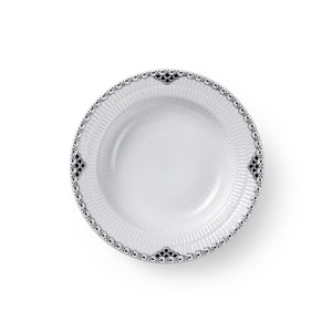 Black Lace Deep Plate 21Cm