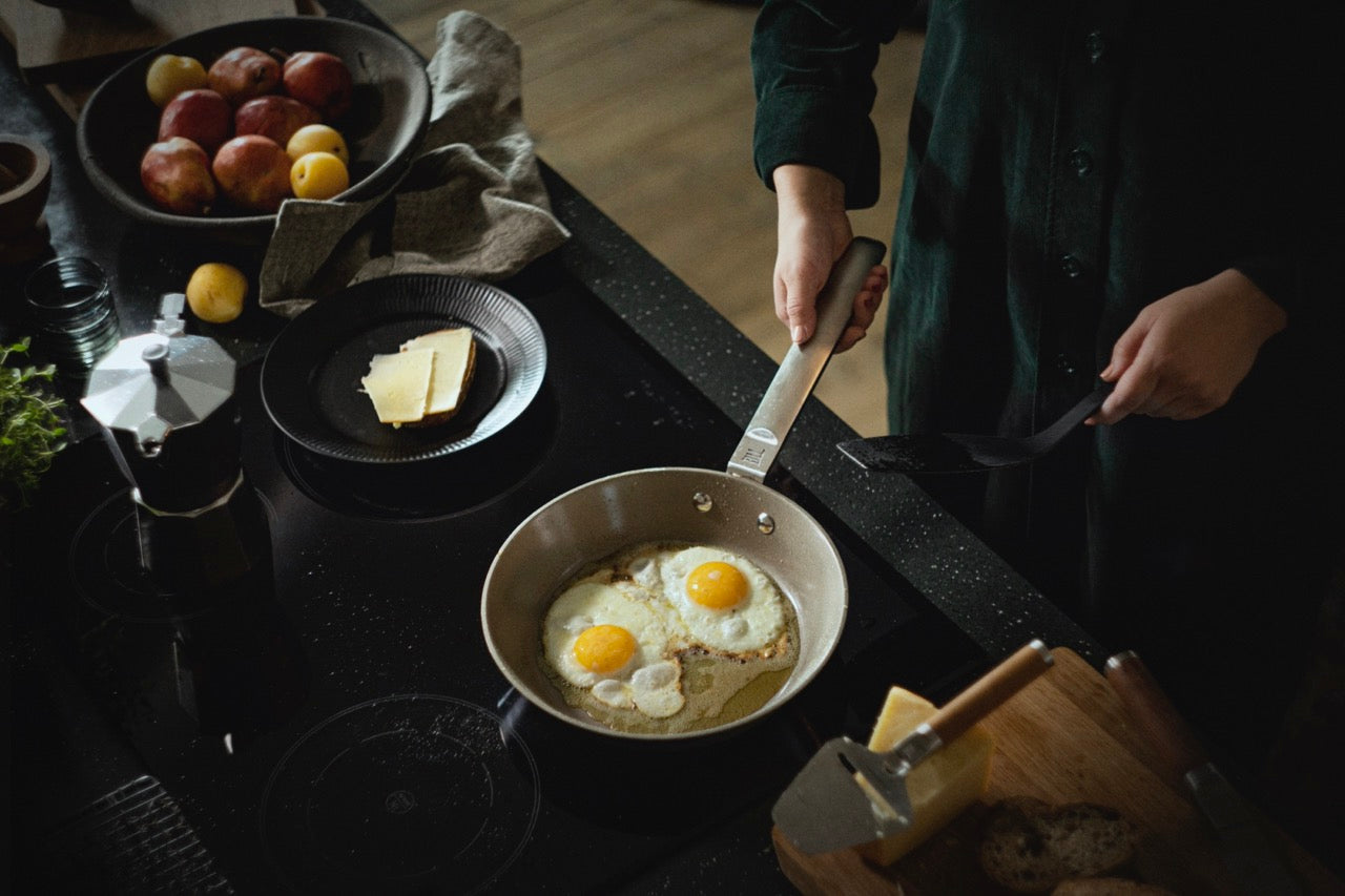 Norden Steel Frying Pan, 9.45" Coated