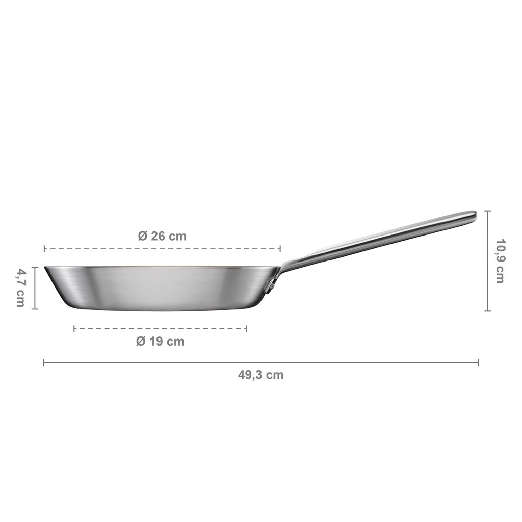 Norden Steel Frying Pan, 10.24" Coated
