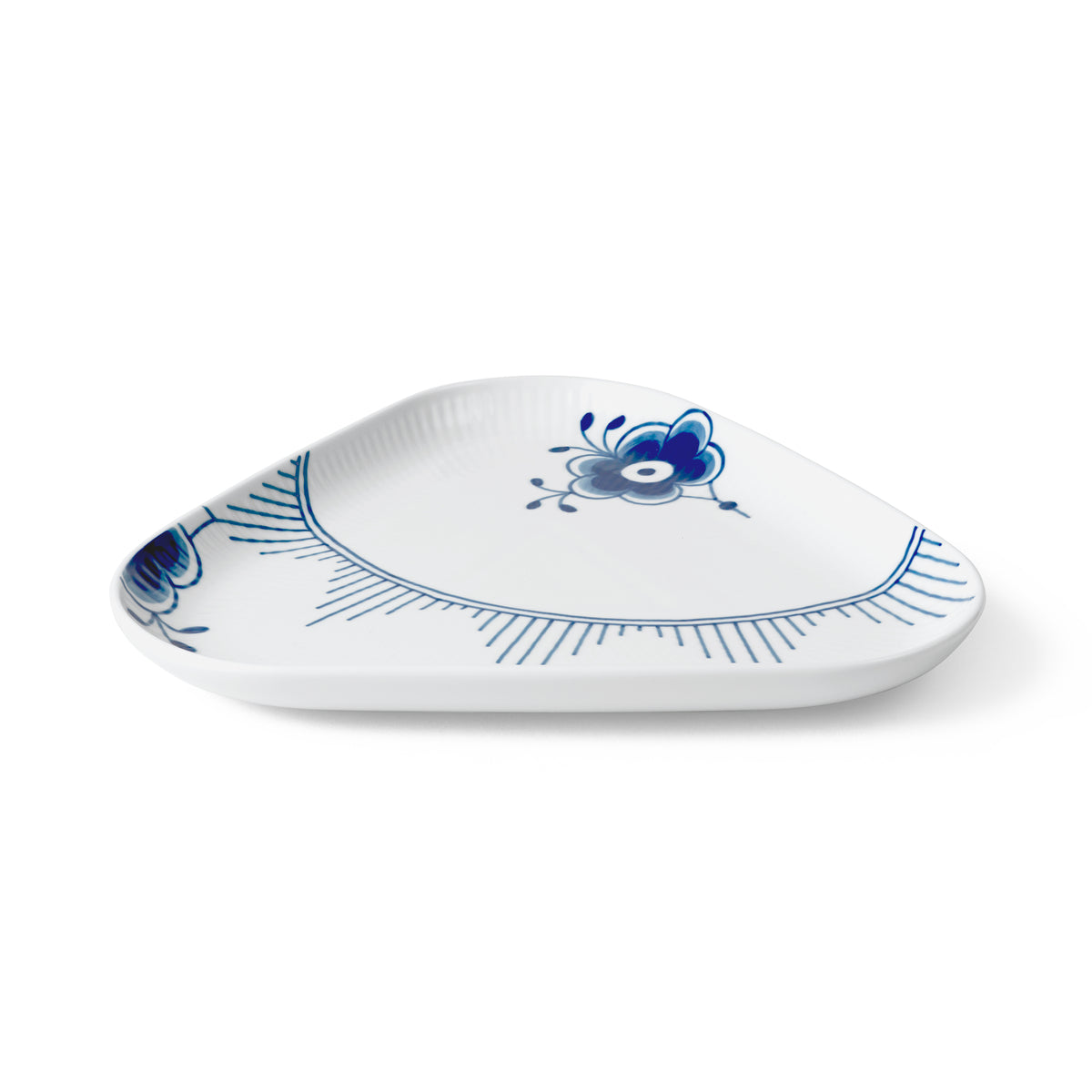 Blue Fluted Mega Serving Set 4Pc