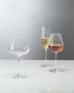 Vera Wang Swirl Flute, Set of 2