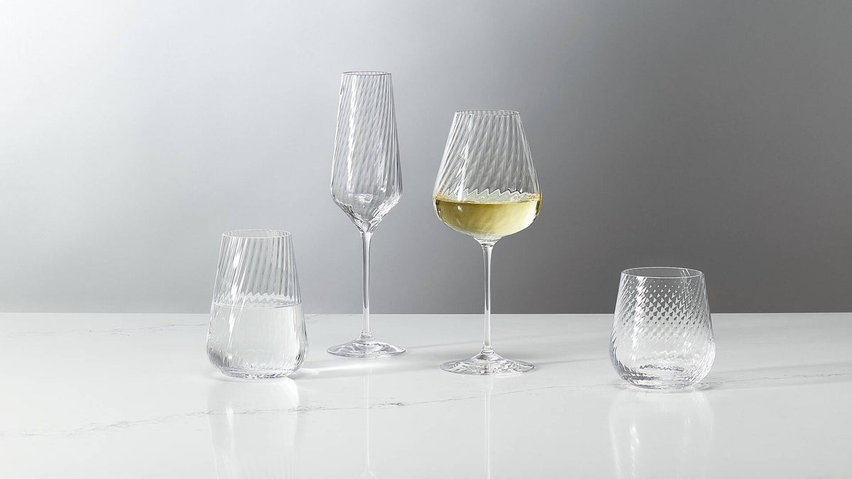 Vera Wang Swirl Flute, Set of 2