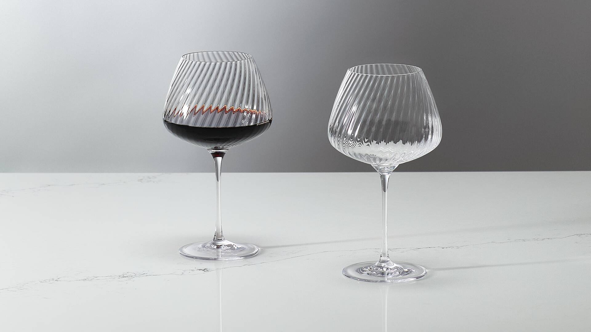 Vera Wang Swirl Red Wine Glass, Set of 2