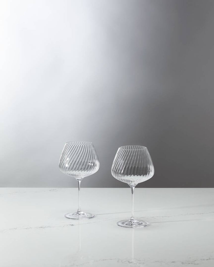 Vera Wang Swirl Red Wine Glass, Set of 2