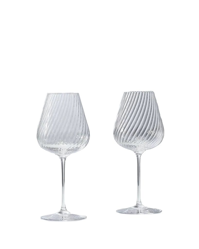 Vera Wang Swirl White Wine Glass, Set of 2