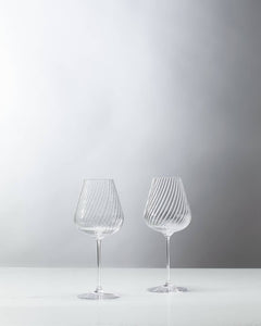 Vera Wang Swirl White Wine Glass, Set of 2