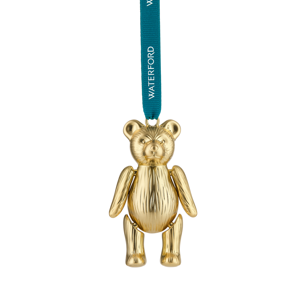 Golden Teddy Ornament