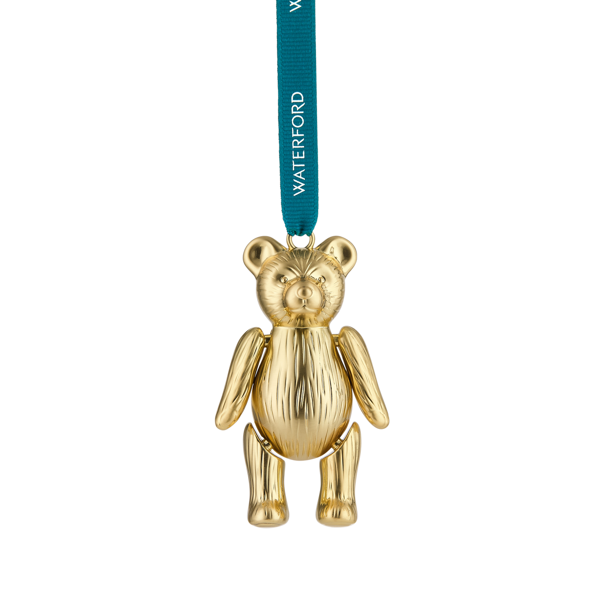 Golden Teddy Ornament