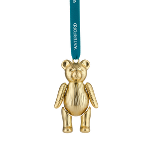 Golden Teddy Ornament