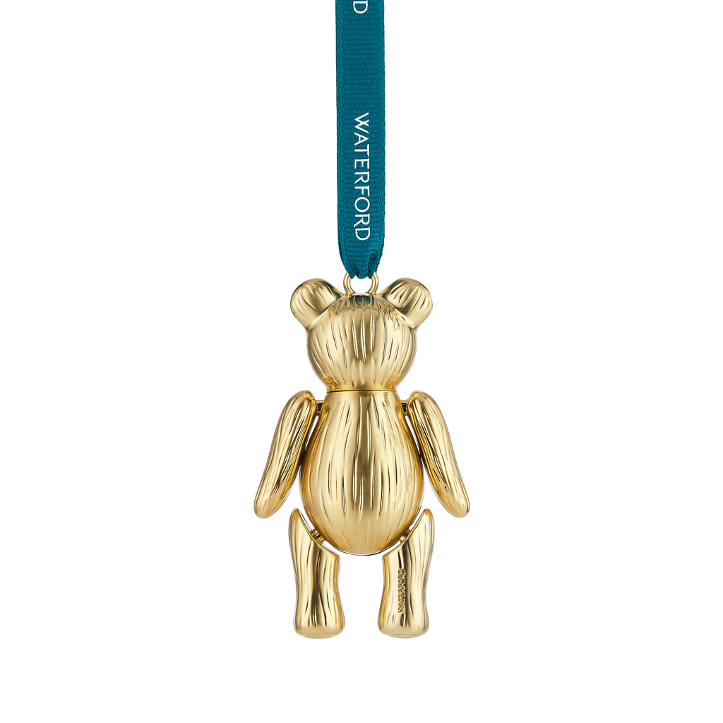 Golden Teddy Ornament