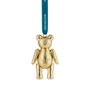 Golden Teddy Ornament