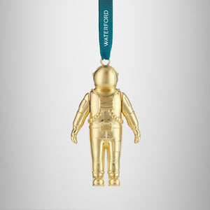 Christmas Spaceman Golden Ornament