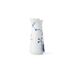 Blue Fluted Mega Oil And Vinegar Bottle 5.4"