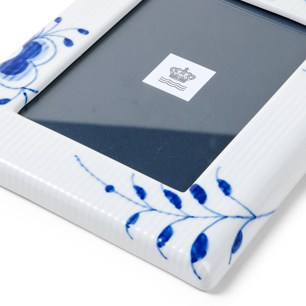Blue Fluted Mega Picture Frame