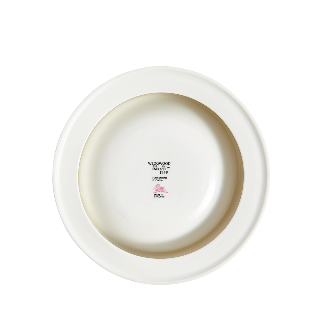 Florentine Fuchsia Pet Bowl 8.2"