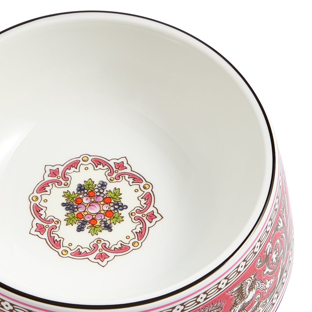 Florentine Fuchsia Pet Bowl 6.6"