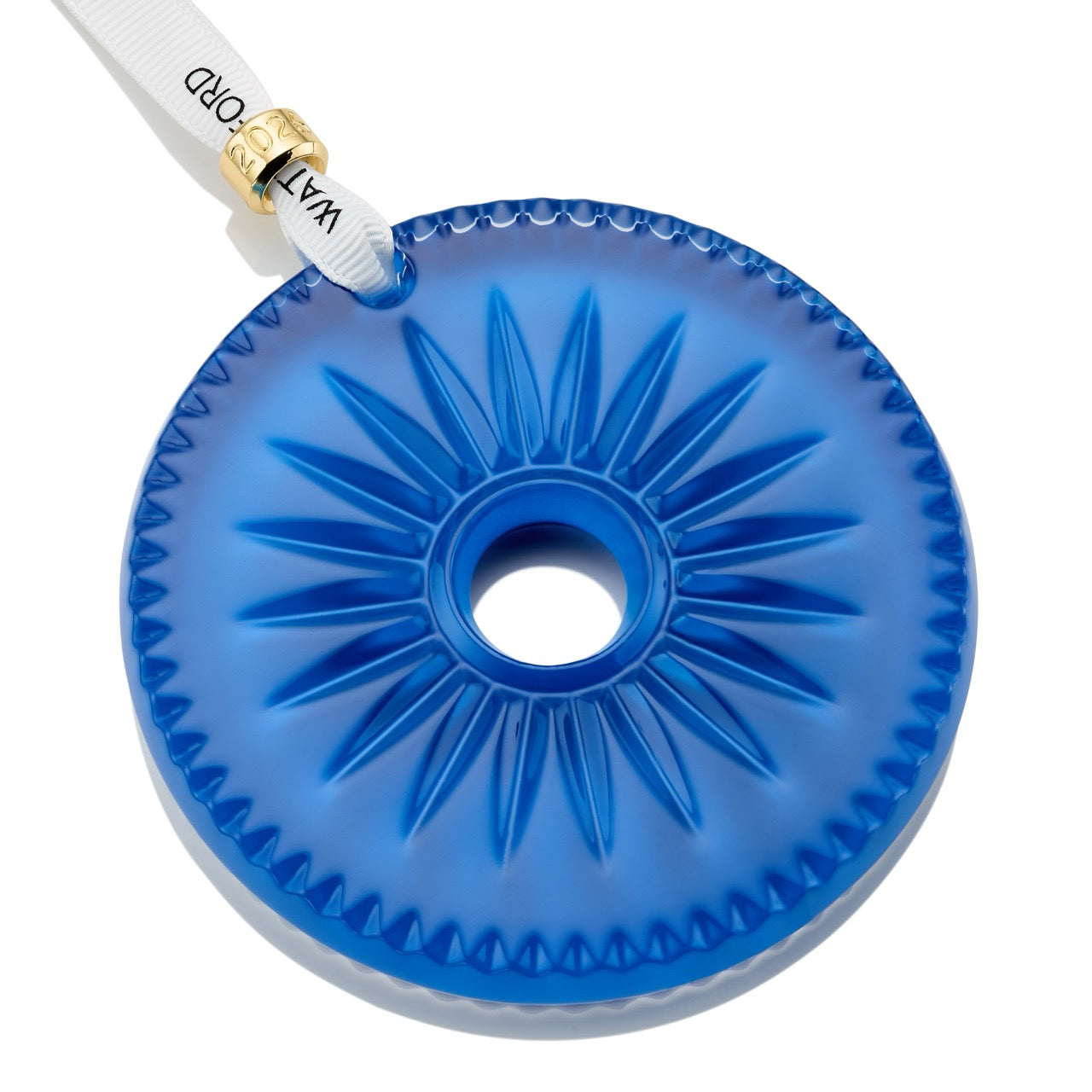 New Year Disc Firework in Blue