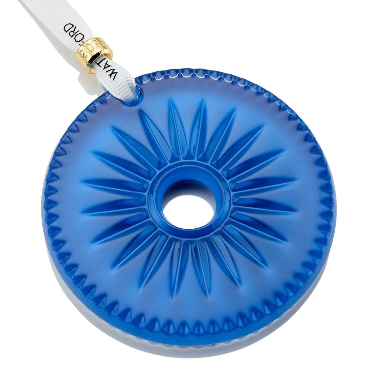 New Year Disc Firework in Blue