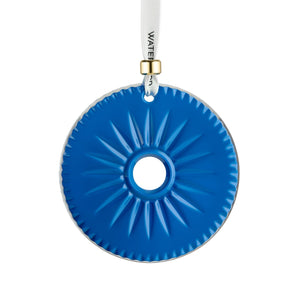 New Year Disc Firework in Blue