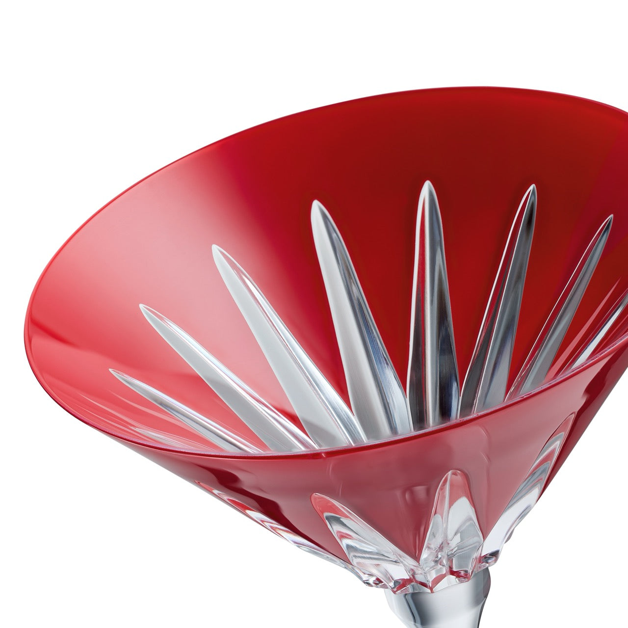 New Year Martini Firework in Red, Set of 2