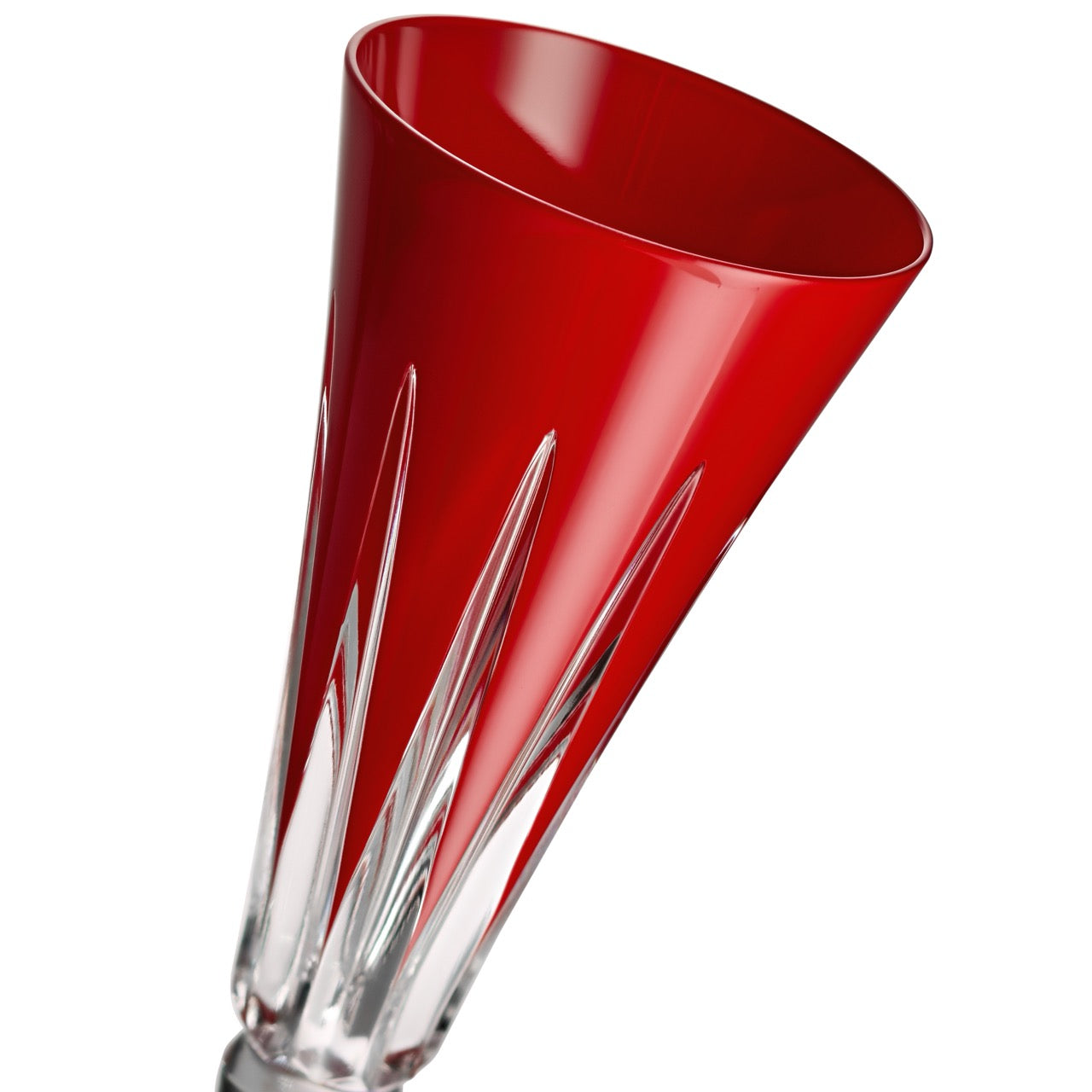 New Year Flutes Firework in Red, Set of 2