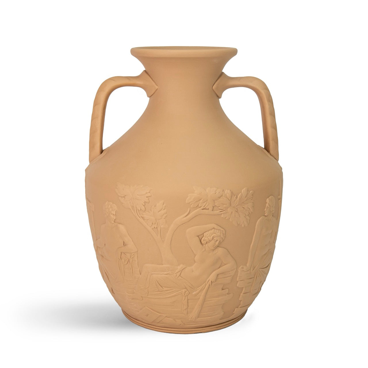 Portland Large Vase in Flaxen